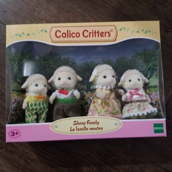 Calico Critter Families BUNDLE- Sheep, Goat, Penguin, Giraffe, Hedgehog - Picture 3 of 8